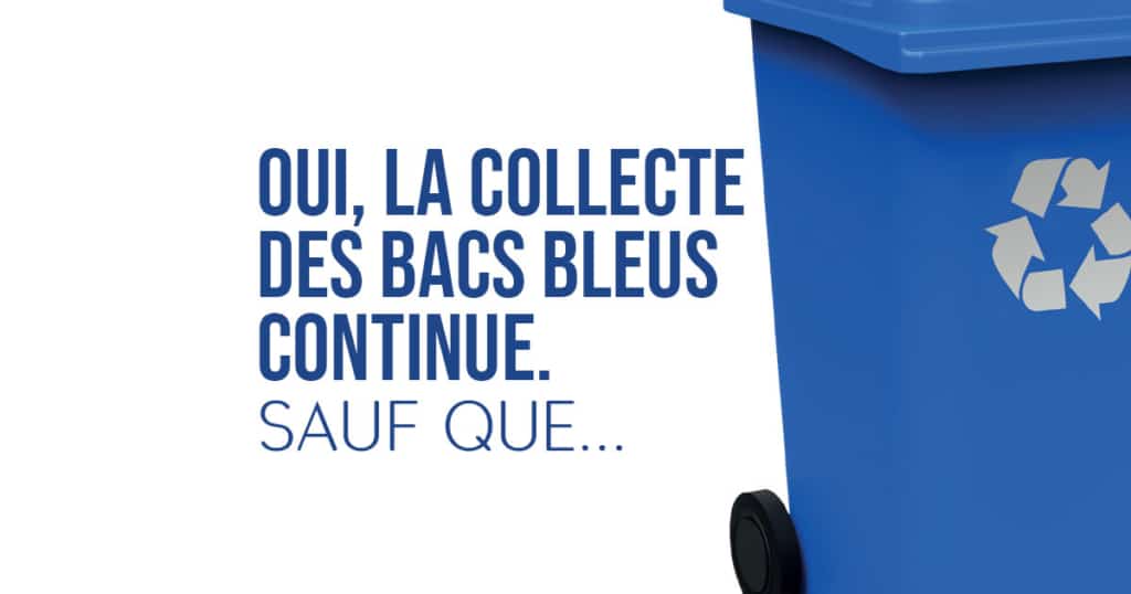 Précisions concernant la collecte des matières recyclables