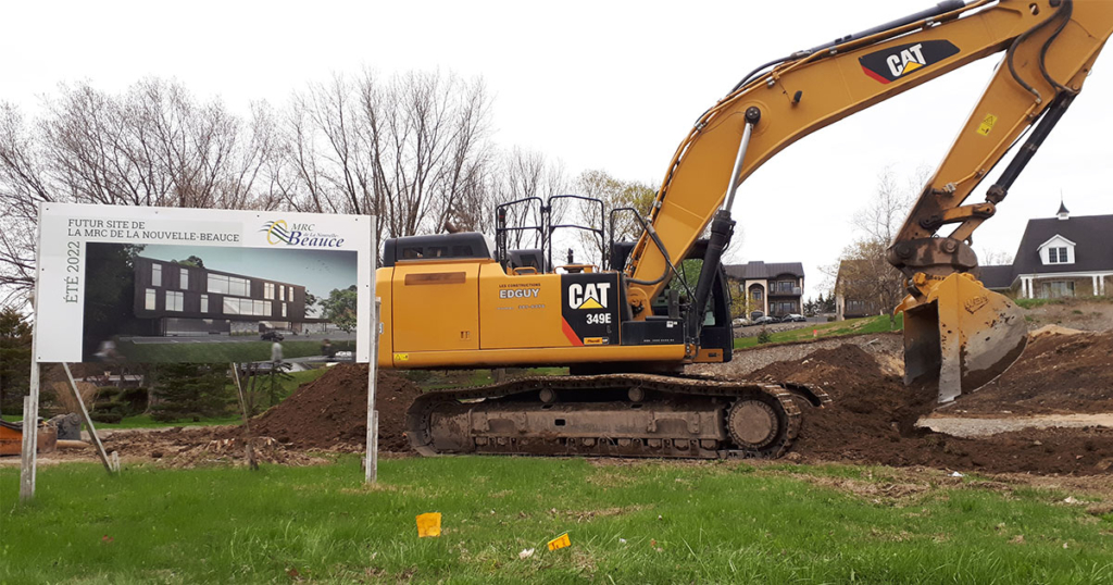 C'est parti pour la construction du futur centre administratif régional de la MRC de La Nouvelle-Beauce!