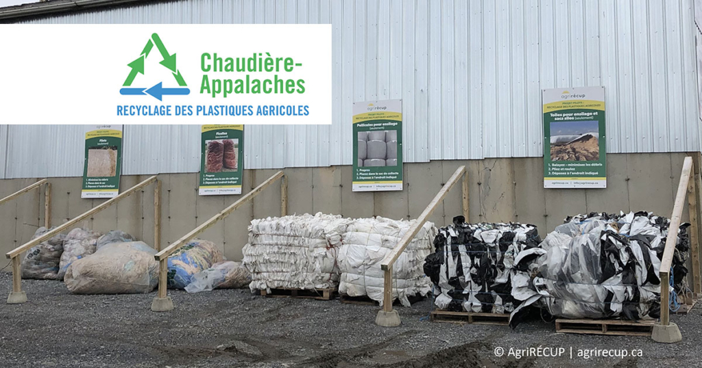 C'est parti pour le projet pilote régional de collecte de plastiques agricoles!