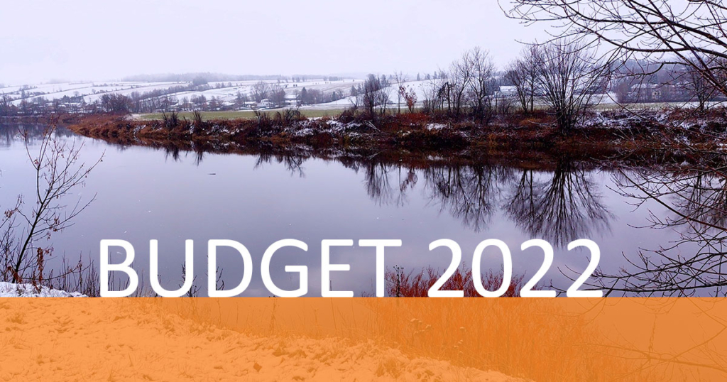 Le budget 2022 est adopté!