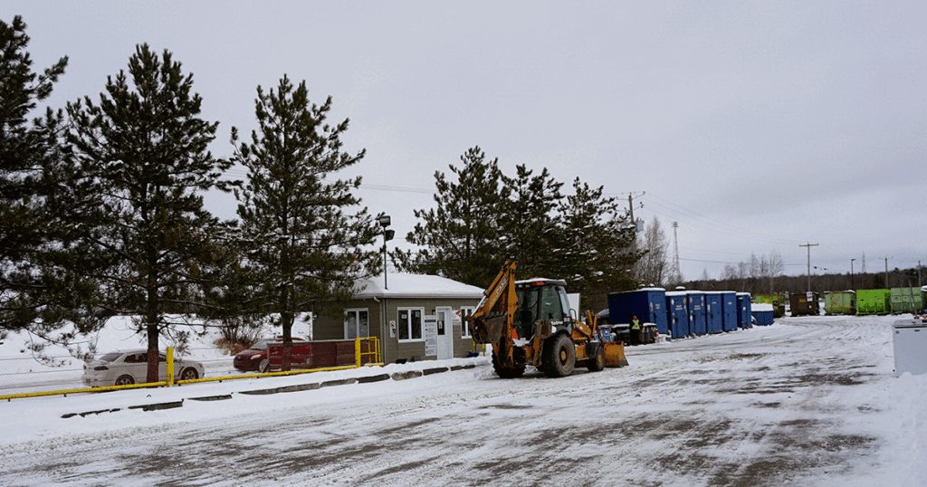 Fermeture temporaire cet hiver de l'écocentre régional de La Nouvelle-Beauce situé à Sainte-Marie